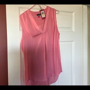 Pretty in pink blouse tunic.